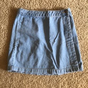 Denim forever 21 skirt